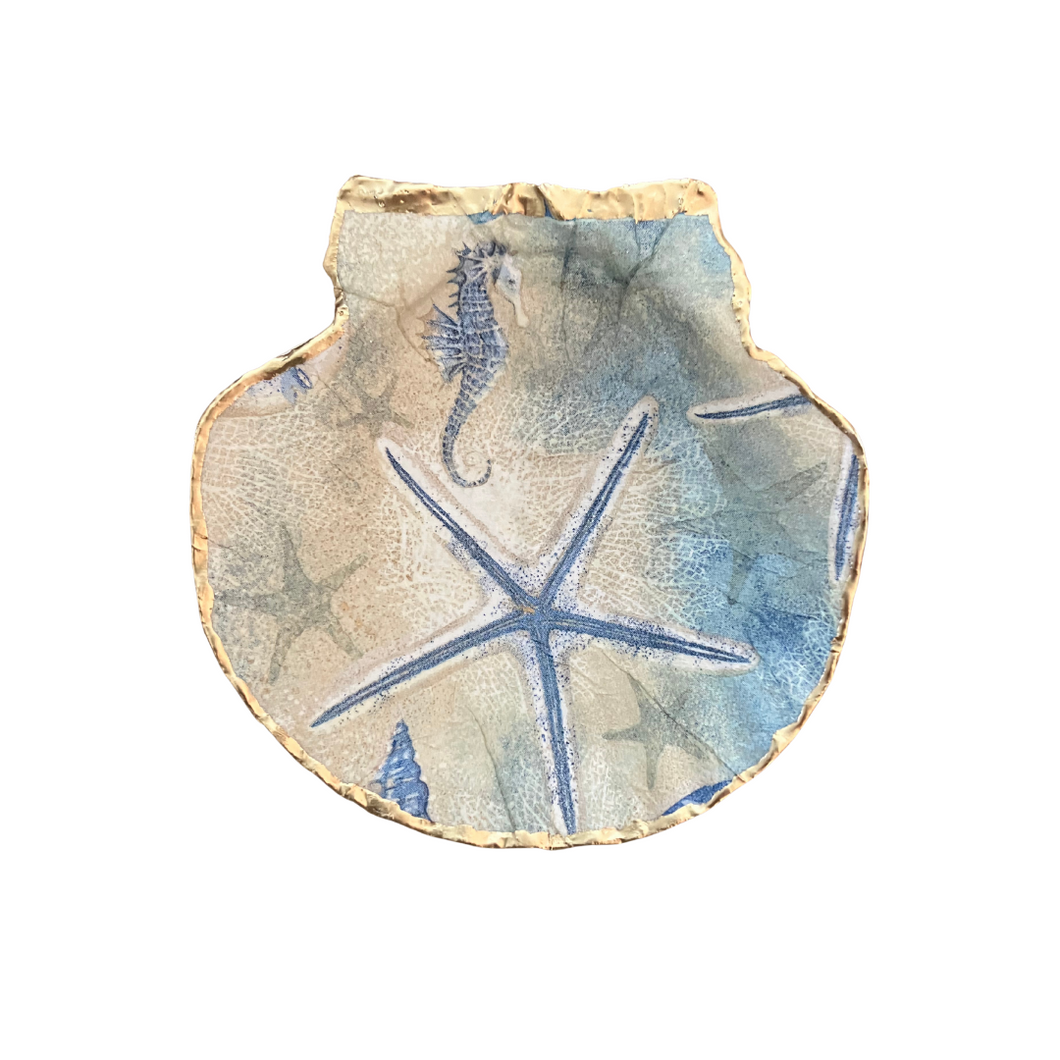 Blue Starfish Shell